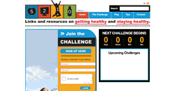 Desktop Screenshot of 5210challenge.org